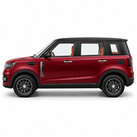 BAIMA 3500W Voiture Électrique Compacte pour Adultes 4 Places 5 Portes 60V/72V Mini-Véhicule Électrique à Basse Vitesse RHD Véhicule Complet Pneus 195/70R14