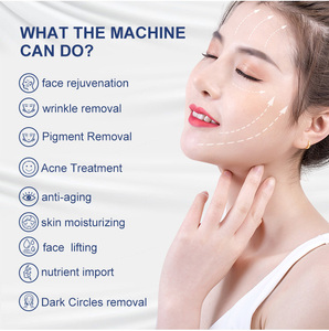 เครื่องไฮโดรเดอร์มาเบรชั่นรุ่นล่าสุด 14-in-1 พร้อมระบบวิเคราะห์ผิว หัวปลั๊กแบบ US & IT รุ่น HF003-สีชมพู ไฮโดรเดอร์มาเบรชั่น ไฮดรา พี - Product Image 6