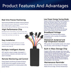 Positionnement en temps réel <span class=keywords><strong>4G</strong></span> Communication bidirectionnelle voiture Gps Tracker avec haut-parleur Microphone contenir batterie véhicule Tracker Ad22 - Product Image 5