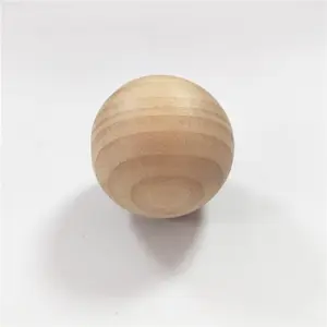 Big 60cm wooden beads decorate craft scented natural pine round wood massage ball DIY Toys jewelry making