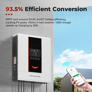 Inversor Solar Híbrido de 6.5kW com Saída Dupla 48V Onda Senoidal Pura MPPT WIFI Opcional para Residências - Product Image 5