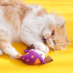 Nouveau jouet pour chat, bâton de catnip noué auto-libérant, design d'Halloween, jouets en bois pour chat - Product Image 6