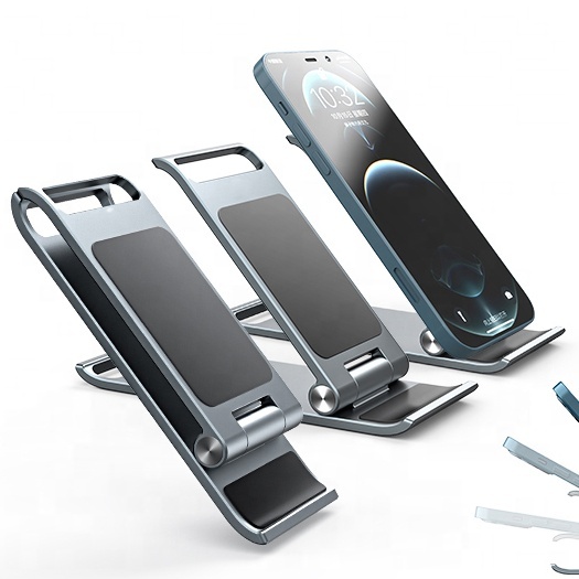 Yicosun Mobile Phone Stand Holder Aluminum Alloy Phone Holder Invisible Foldable Material Smartphones Mobile Phone Accessories