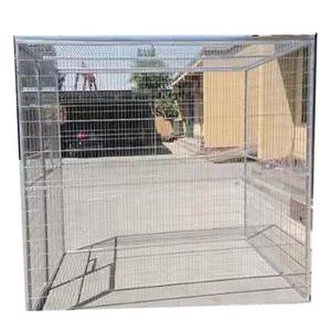 आउटडोर में इस्तेमाल किया जाने वाला गैल्वेनाइज्ड ट्यूब और तार वेल्डेड पक्षी पिंजरे - Product Image 2