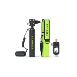 Fabrikpreis Aluminium Hochdruck <span class=keywords><strong>Mini</strong></span>-Sauerstofftank für Tauchausrüstung 0,5L Sidemount - Product Image 5