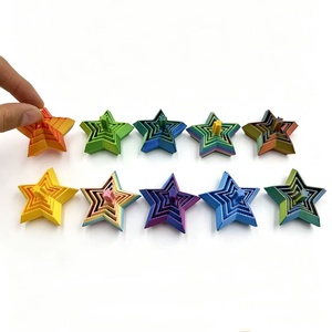 3D Printed Stress Relief Toy - Carrot Tower Spinning Creative <b>Mini</b> Spiral Toy - Product Image 1