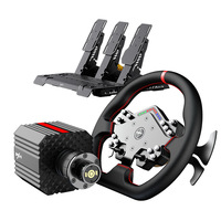 Ensemble de volant USB à entraînement direct PXN-VD6 Bundle Dual Pedal Z8 Clamp pour simulateur de course sur PC