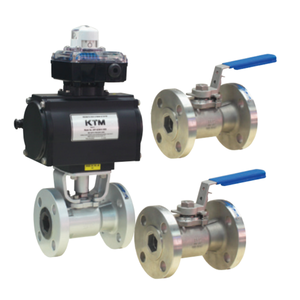 Emerson KTM EB7 chống cháy và chống tĩnh điện ASME 150/300 một mảnh nổi bóng van + topworx DX loạt DXN van màn hình - Product Image 6
