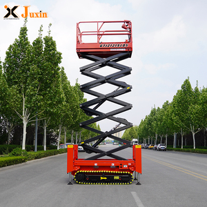 Miglior prezzo cingolato semovente a forbice tipo pista forbice ascensore elettrico Manlift a forbice piattaforma di lavoro aereo - Product Image 4