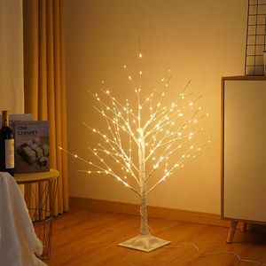 LED Birch <b>Tree</b> <b>Lights</b> 220LED Warm White Indoor Christmas Decoration Party Decor SJ-SD062 - Product Image 6