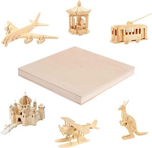 Lantise 3mm Birch Plywood Forlaser Engraving Handmade Toys, Building <strong>Blocks</strong>