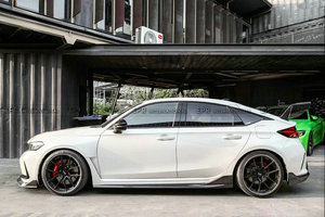 สเกิร์ตข้างคาร์บอนไฟเบอร์ EPR รุ่นหรูสำหรับ Civic Type-R FL5 ติดตั้งง่าย - Product Image 2