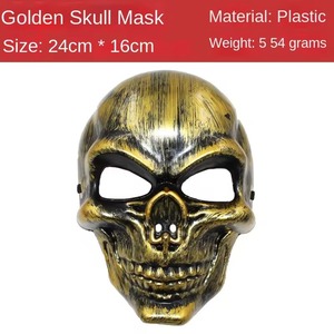 Personnalisable Effrayant Carnaval <span class=keywords><strong>Halloween</strong></span> Costume <span class=keywords><strong>Masque</strong></span> Mascarade Fête Crâne <span class=keywords><strong>Masque</strong></span> en Plastique Papier PVC-Méthode Imprimée - Product Image 5