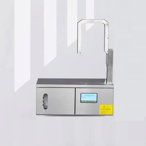 Máquina de flejado de artículos pequeños de fácil manejo, máquina de flejado de billetes de banco, flejadora automática de rollos de papel de escritorio - Product Image 5