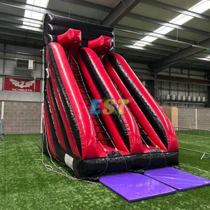 <span class=keywords><strong>Escalera</strong></span> inflable comercial de <span class=keywords><strong>Jacob</strong></span>, juego de carnaval, alquiler de cuerda de escalada doble, <span class=keywords><strong>escalera</strong></span> inflable Jacobs con soplador - Product Image 2