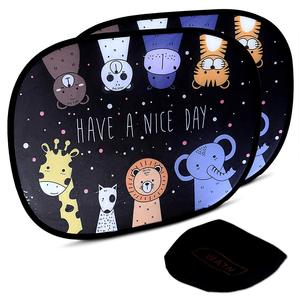 <span class=keywords><strong>Film</strong></span> de protection solaire pour fenêtre latérale de voiture, dessin animé, 44*35cm |   Unicorn/Underwater World 10 Protection solaire, adhésif statique et autocollant, ajustement standard - Product Image 5