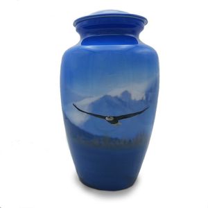 Adult Cremation <b>Urn</b> for Human Ashes <b>Large</b> Male Female Size 220 Cubic Inches Wholesale Burial Funeral Supplies - Product Image 5