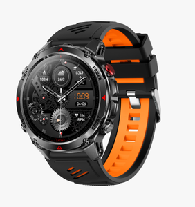 Reloj Inteligente DF HT37 GPS 3AM 30M Resistente al Agua con Sistema Android para Hombre, Reloj Táctico para Exteriores con Esfera Grande y Redonda - Product Image 2