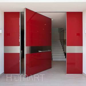 <span class=keywords><strong>Porte</strong></span> d'entrée antivol de luxe pour Villa <span class=keywords><strong>Porte</strong></span> extérieure en aluminium <span class=keywords><strong>Porte</strong></span> d'entrée pivotante moderne - Product Image 4