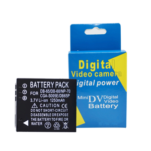 เครื่องถอดรหัสแบตเตอรี่ CGA-S005E สำหรับใช้กับกล้อง DB-<span class=keywords><strong>60</strong></span> D-LI106 NP-70พานาโซนิค DMW-BCC12 DB-65 - Product Image 1