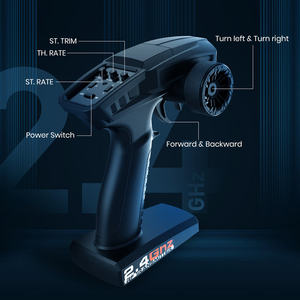 Control remoto a escala 1/10, tracción en las cuatro ruedas, 2,4G, eléctrico, 50-60 KM/H, alta velocidad, 4CH, todo terreno, todoterreno, vehículo <span class=keywords><strong>de</strong></span> <span class=keywords><strong>carreras</strong></span> Rc, coche 206E - Product Image 3