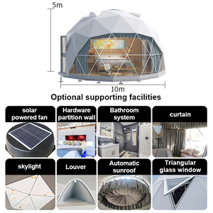 Tenda a Cupola di Lusso in PVC per <span class=keywords><strong>Glamping</strong></span> all'Aperto, Impermeabile, per Campeggio e Hotel, Stile Moderno per Eventi - Product Image 5