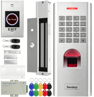 Autonome Étanche IP66 Biométrique Scanner D'empreintes Digitales Temps de Présence 125KHz EM Carte RFID Lecteur Système De Contrôle D'accès