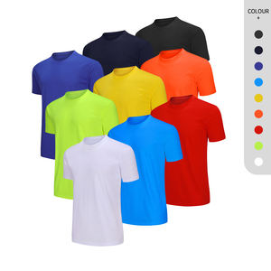Camiseta Deportiva para Niños y Hombres, Camiseta de Gimnasio de Poliéster para Hombre, Ropa Deportiva, Camiseta Ajustada de Secado Rápido, Camiseta de Gimnasio para Correr - Product Image 1