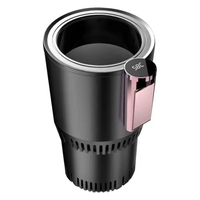 Chauffe-gobelet et refroidisseur de voiture 2 en 1, intelligent, 12V, chauffage et refroidissement, porte-gobelet, réfrigération rapide, mini réfrigérateur pour la maison et le bureau