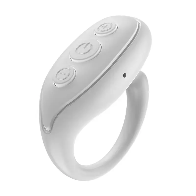 Ring Tiktok Remote Control Fingertip Wireless Mobile Phone Selfie Photo Page Turner Flipping Video Controller