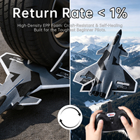 Avion de chasse RC J20 en mousse EPP, à batterie unique, simulation d'avion télécommandé pour les amateurs
