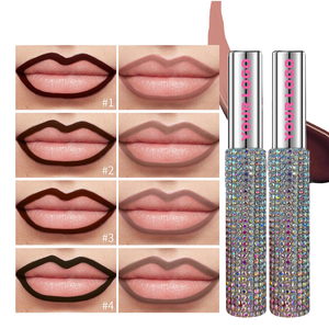 Delineador de labios mate de larga duración MLM, brillo de labios líquido a prueba de agua, vegano, cruelty-free, sedoso, no transferible, belleza limpia. - Product Image 1
