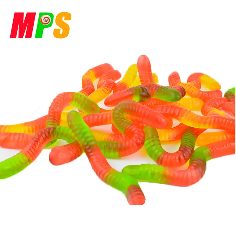 Kerst Sweets Zure Brite Crawlers Gummy Wormen, Bulk Snoep Zure Gummy Wormen