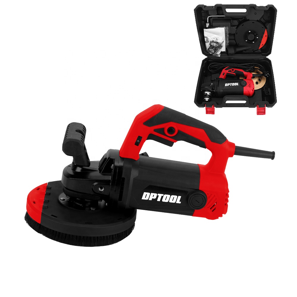 150 мм шлифовальная машина с постоянной скоростью для полировки пола и бетона с вакуумной шлифовальной машинкой