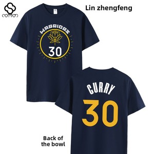 Camiseta de entrenamiento de tiro de manga corta inspirada en <span class=keywords><strong>Stephen</strong></span> Curry con el logo 'Give Me Three Points', tallas grandes - Product Image 3