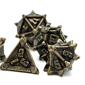 Zhkudixi — blocs de pierres précieuses, drons et dragons en résine 5d d & d et d, pointes amusantes en métal avec chiffres