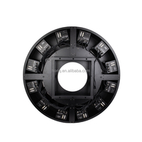Forme ronde 2W 3W 5W RGB 6/12 têtes Dmx événement fête scène spectacle Disco Dj Lazer éclairage lumière Laser boîte de nuit