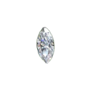 Starsgem Sentetik (Laboratuvarda Üretilmiş) Mozanit 3*6mm-7*14mm Markiz Kesim DEF VVS Renk Oyunu/Ateşli Gevşek Taş