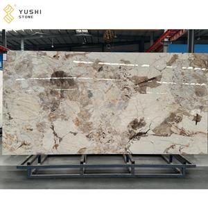 YUSHI vente en gros brillant doux lustre dalles <span class=keywords><strong>de</strong></span> pierre frittée pour salle à manger <span class=keywords><strong>piscine</strong></span> salon Hall planchers comptoirs - Product Image 1