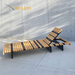 <span class=keywords><strong>Tumbona</strong></span> de Madera Maciza para Jardín, Resistente al Agua, para Piscina, Patio, Terraza, Cama Solar, <span class=keywords><strong>Tumbona</strong></span> de Jardín - Product Image 6