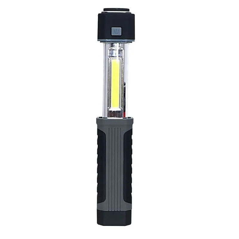 Hot Menjual Kuat Lampu XM-L T6 LED Portable Taktis Troch Flash Sisi COB Bekerja Senter LED