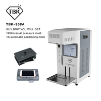 Machine de suppression laser TBK-958A pour tous les téléphones Apple Équipement d'automatisation 220v avec 1 an de garantie Verre de couverture arrière séparé