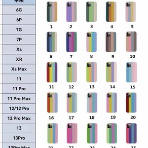 Coques de téléphone de luxe en silicone liquide, fonction antichoc sur 4 côtés, coques de téléphone pour iPhone 13, 13 Pro, 13 Mini, 13 Pro Max - Product Image 5