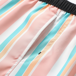 กางเกงขาสั้นสวมใส่สบายสำหรับผู้ชายมีเชือกหูรูดและมีกระเป๋ากางเกงชุดนอนใส่อยู่บ้านทรงหลวมแนวแปลกใหม่ - Product Image 1