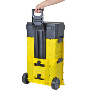 <span class=keywords><strong>Caja</strong></span> <span class=keywords><strong>de</strong></span> <span class=keywords><strong>Herramientas</strong></span> Tipo Maleta GD2055 <span class=keywords><strong>de</strong></span> Alta Resistencia, 19 Pulgadas, Trinity 3 en 1 - Product Image 4