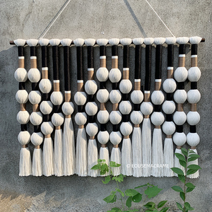 Tapiz de Macramé de Algodón Estilo Boho para Decoración del Hogar, Venta al por Mayor, Estilo Art <span class=keywords><strong>Deco</strong></span> para Hotel, Guardería, Tapiz de Pared - Product Image 2