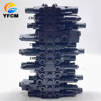 Pièces d'excavatrice pour Kubota U20/30 Yanmar 20/30 Ishikawajima 18/20 Distributeur de soupapes multi-vieux Accessoires de distributeur