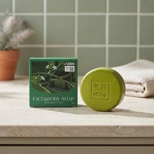 สบู่ล้างหน้าชาเขียว Muro NOI 90กรัม - Product Image 3