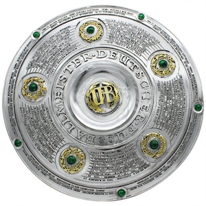 Trofeo de Fútbol de Resina de las Cinco Ligas Mayoras de la <span class=keywords><strong>Bundesliga</strong></span> Europea, Escultura de la <span class=keywords><strong>Copa</strong></span> de la Liga de Campeones, Figura Coleccionable, Modelo de Recuerdo Navideño - Product Image 1