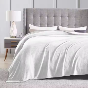 100% Polyester Tùy Chỉnh Flannel Lông Cừu Chăn Với Logo Ấm Mềm Sofa Ném Cho Mùa Đông OEM Châu Âu Phong Cách Với Mô Hình Nhân Vật - Product Image 4